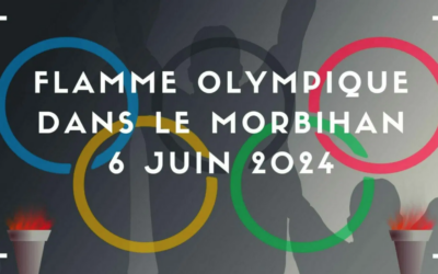 La flamme Olympique dans le Golfe du Morbihan le 6 Juin 2024 !