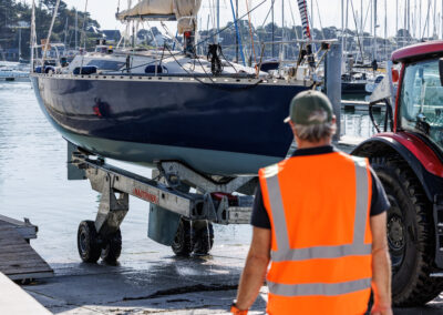 Port de La Trinité sur Mer zone technique