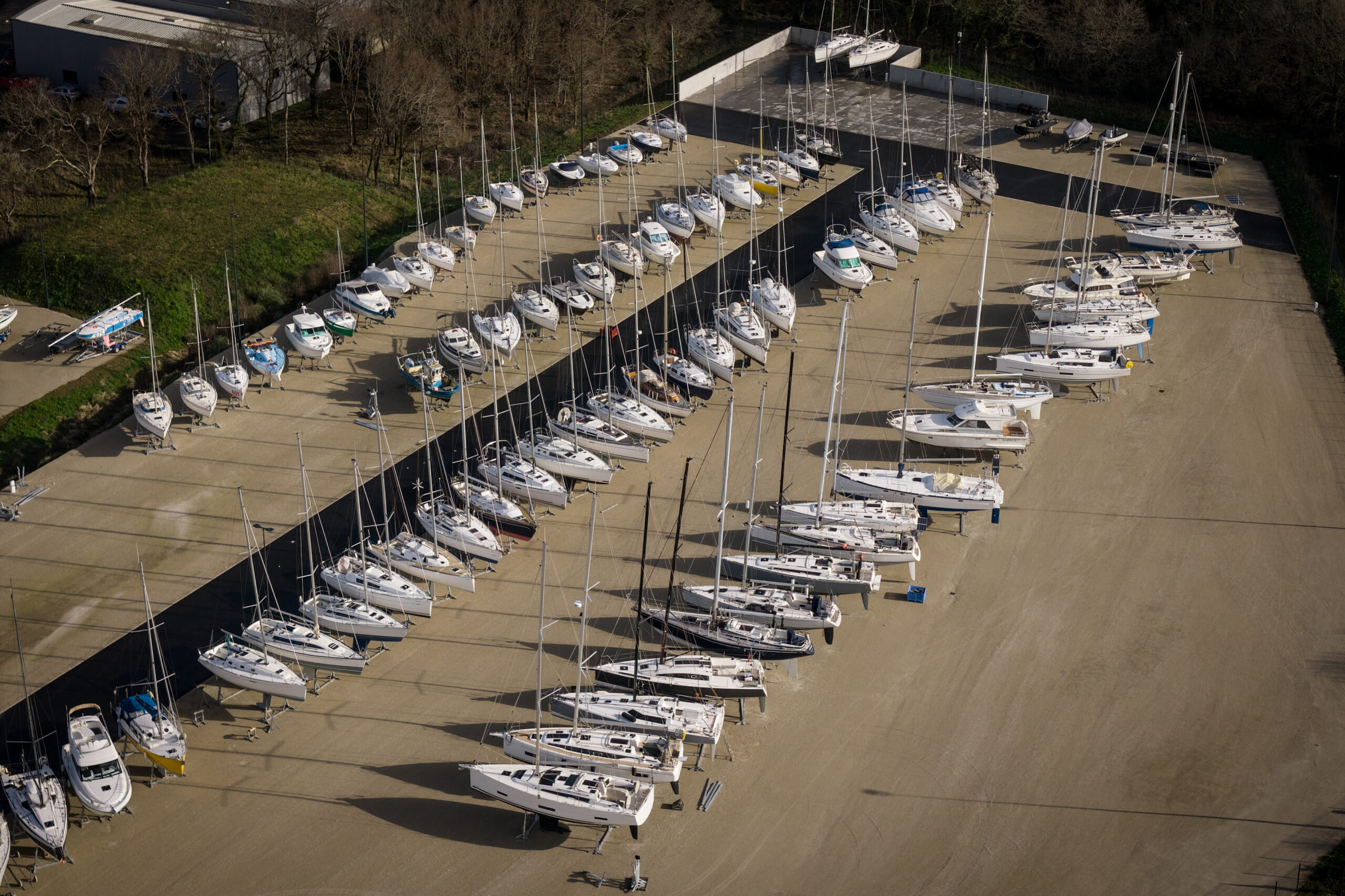 Port à terre - la trinité sur mer